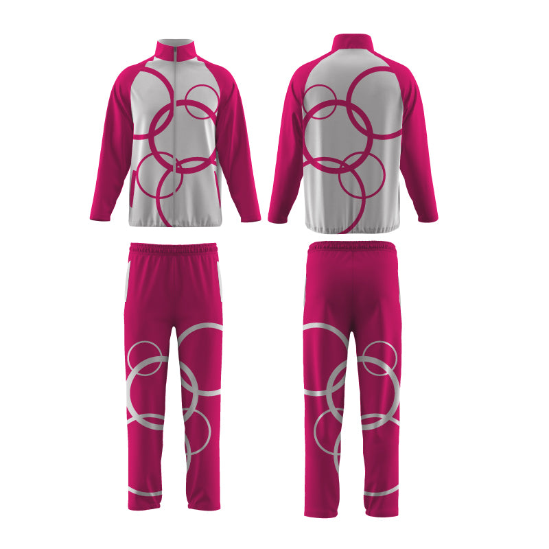 Women's Tracksuit – Two-Tone with Graphic Ring Design